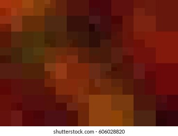 Dark Green, Red vector blurry rectangle background design. Geometric background in Origami style with gradient. 