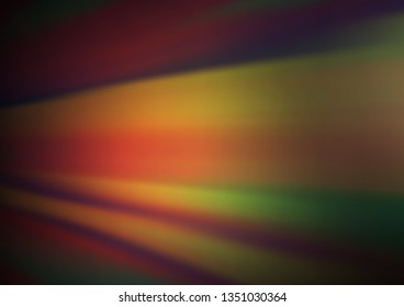 Dark Green, Red vector bokeh and colorful pattern. Glitter abstract illustration with an elegant design. The template for backgrounds of cell phones.