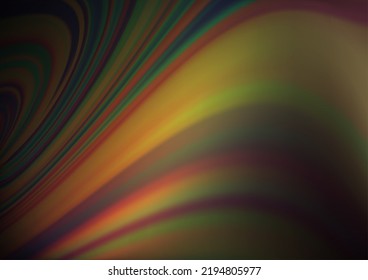 Dark Green, Red vector bokeh pattern. Glitter abstract illustration with an elegant design. A new texture for your design.