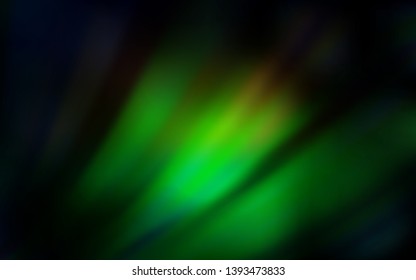 Dark Green, Red vector colorful abstract texture. Colorful illustration in abstract style with gradient. Smart design for your work.