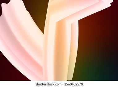 Dark Green, Red vector colorful abstract texture. New colored illustration in blur style with gradient. New style for your business design.