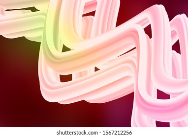 Dark Green, Red vector colorful abstract texture. Colorful abstract illustration with gradient. Background for a cell phone.