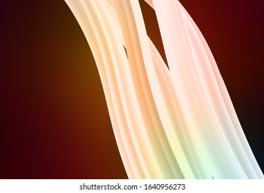 Dark Green, Red vector colorful abstract texture. Colorful abstract illustration with gradient. New style design for your brand book.