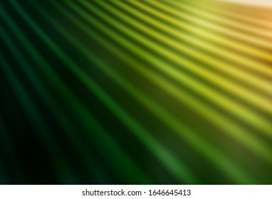 Dark Green, Red vector colorful blur background. A completely new colored illustration in blur style. Blurred design for your web site.