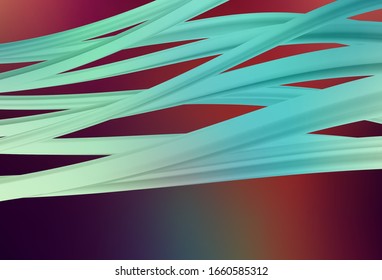 Dark Green, Red vector colorful abstract texture. Glitter abstract illustration with gradient design. Elegant background for a brand book.