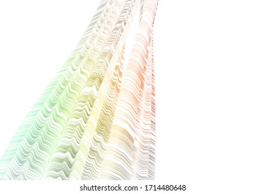 Dark Green, Red vector colorful abstract background. New colored illustration in blur style with gradient. New design for your business.