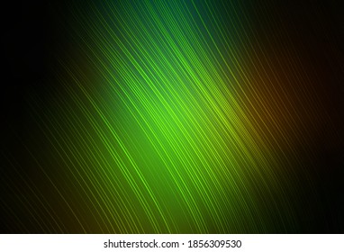 Dark Green, Red vector colorful abstract texture. New colored illustration in blur style with gradient. The best blurred design for your business.