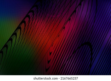 Dark Green, Red vector colorful abstract texture. Shining colorful illustration in smart style. New style for your business design.