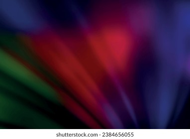 Dark Green, Red vector colorful blur background. Modern abstract illustration with gradient. New style design for your brand book.