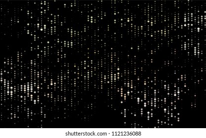 Dark Green, Red vector  cover with spots. Blurred decorative design in abstract style with bubbles. Pattern can be used as texture of water, rain drops.