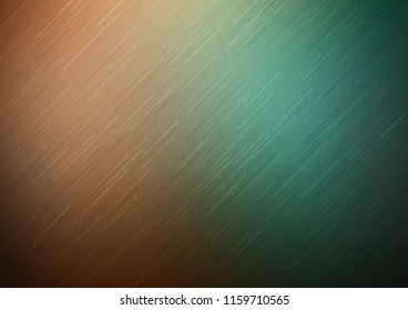 Dark Green, Red vector cover with long lines. Blurred decorative design in simple style with lines. Best design for your ad, poster, banner.