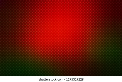 Dark Green, Red vector cover with spots. Abstract illustration with colored bubbles in nature style. Completely new template for your brand book.