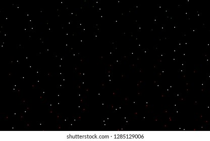 Dark Green, Red vector cover with small and big stars. Stars on blurred abstract background with gradient. The pattern can be used for new year ad, booklets.