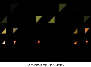 Dark Green, Red vector cover with spots. Illustration with set of shining colorful abstract circles. Pattern for beautiful websites.