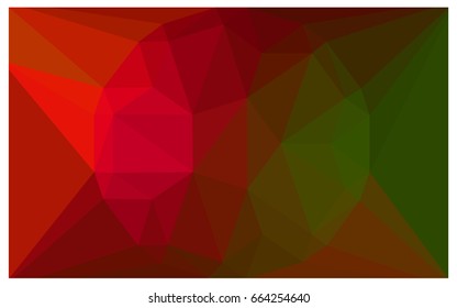 Dark Green, Red vector diamond Pattern. Geometric Gemstone sample. Repeating template with a gem in center. Jewelry gems texture for your design. Pattern can be used for background.