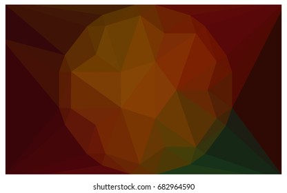 Dark Green, Red vector diamond Pattern. Geometric Gemstone sample. Repeating template with a gem in center. Jewelry gems texture for your design. Pattern can be used for background.