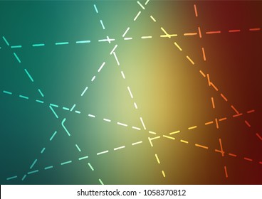 Dark Green, Red vector doodle blurred texture. Sketchy hand drawn doodles on blurred background. The pattern can be used for wallpapers and coloring books.