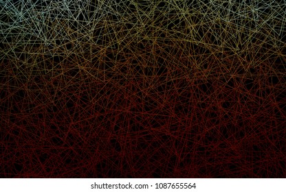 Dark Green, Red vector geometric simple minimalistic background, which consist of triangles on white background. Triangular pattern with gradient for your business design. 