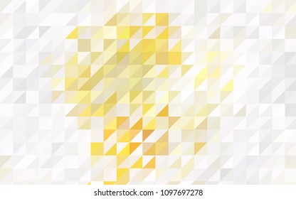 Dark Green, Red vector geometric simple minimalistic background, which consist of triangles on white background. Triangular pattern with gradient for your business design. 