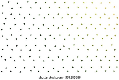 Dark Green Red vector geometric simple minimalistic background, which consist of triangles on white background. Triangular pattern with gradient for your business design. 