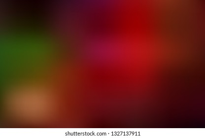 Dark Green, Red vector glossy abstract backdrop. Colorful abstract illustration with gradient. Background for a cell phone.