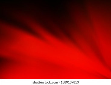 Dark Green, Red vector glossy abstract background. A vague abstract illustration with gradient. Brand new design for your business.