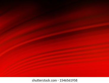 Dark Green, Red vector glossy abstract background. A vague abstract illustration with gradient. The template can be used for your brand book.