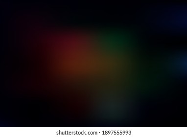 Dark Green, Red vector glossy abstract backdrop. Shining colorful illustration in smart style. The best blurred design for your business.