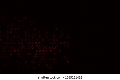 Dark Green, Red vector  layout with circle shapes. Beautiful colored illustration with blurred circles in nature style. Beautiful design for your business natural advert.