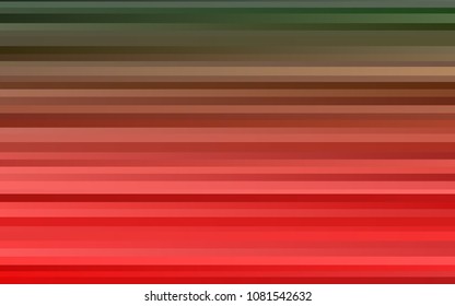 Dark Green, Red vector layout with flat lines. Blurred decorative design in simple style with lines. The pattern can be used for busines ad, booklets, leaflets