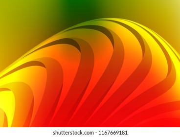 Dark Green, Red vector layout with flat lines. Blurred decorative design in simple style with lines. The pattern can be used for websites.