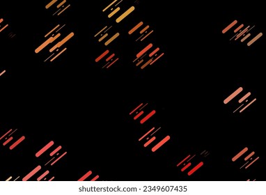 Dark Green, Red vector layout with flat lines. Lines on blurred abstract background with gradient. Pattern for business booklets, leaflets.