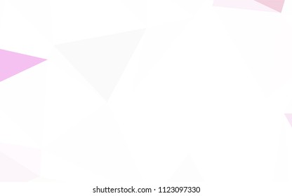 Dark Green, Red vector low poly cover. Elegant bright polygonal illustration with gradient. Template for cell phone's backgrounds.