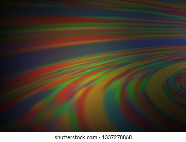 Dark Green, Red vector modern elegant background. Colorful abstract illustration with gradient. The blurred design can be used for your web site.