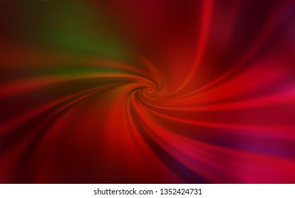 Dark Green, Red vector modern elegant layout. A completely new colored illustration in blur style. New way of your design.