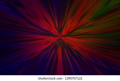 Dark Green, Red vector modern elegant backdrop. Creative illustration in halftone style with gradient. Background for designs.
