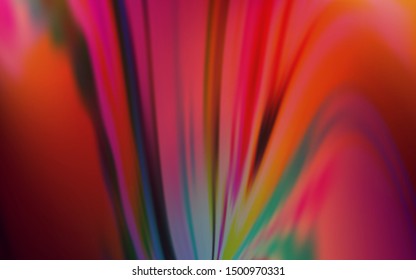 Dark Green, Red vector modern elegant background. Abstract colorful illustration with gradient. New style for your business design.