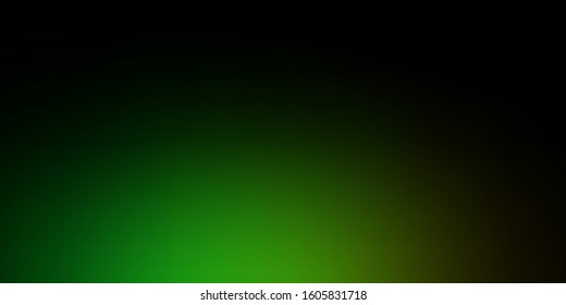 Dark Green, Red vector modern blurred layout. Abstract colorful illustration with gradient. Design for landing pages.