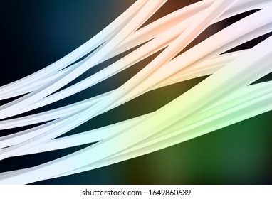 Verde oscuro, rojo vector moderno y elegante fondo. Ilustración abstracta moderna con degradado. Fondo para un teléfono móvil.