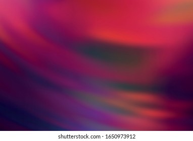 Dark Green, Red vector modern elegant backdrop. An elegant bright illustration with gradient. New way of your design.