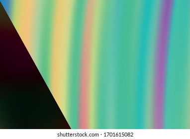 Dark Green, Red vector modern elegant backdrop. Glitter abstract illustration with gradient design. Background for designs.