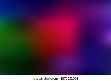 Verde oscuro, rojo vector moderno y elegante fondo. Ilustración creativa en estilo de semitono con gradiente. Nueva forma de tu diseño.