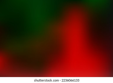 Dark Green, Red vector modern elegant template. Colorful abstract illustration with gradient. Sample for your creative designs.