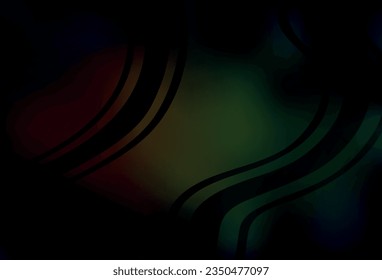 Dark Green, Red vector modern elegant layout. A completely new colored illustration in blur style. Completely new design for your business.