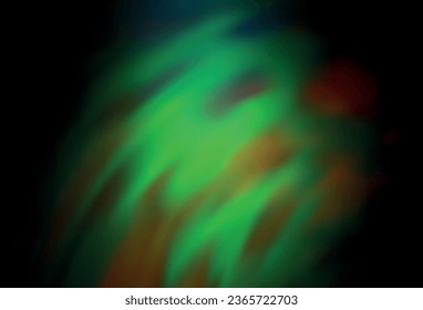 Dark Green, Red vector modern elegant backdrop. Modern abstract illustration with gradient. Blurred design for your web site.