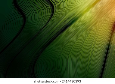 Dark Green, Red vector modern elegant layout. An elegant bright illustration with gradient. New style design for your brand book.