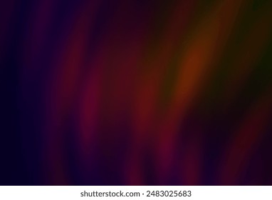 Dark Green, Red vector modern elegant backdrop. New colored illustration in blur style with gradient. Blurred design for your web site.