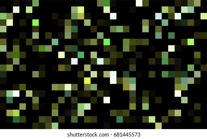 Dark Green, Red vector modern geometrical background. Abstract template. Geometric pattern in square style with gradient.