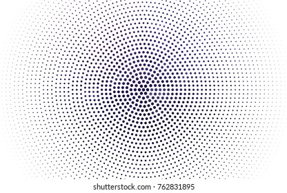 Dark Green, Red vector modern geometrical circle abstract background. Dotted texture template. Geometric pattern in halftone style with gradient. 
