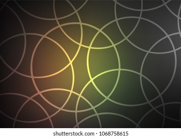 Dark Green, Red vector natural elegant texture. A completely new color illustration in doodle style. The best blurred design for your business.